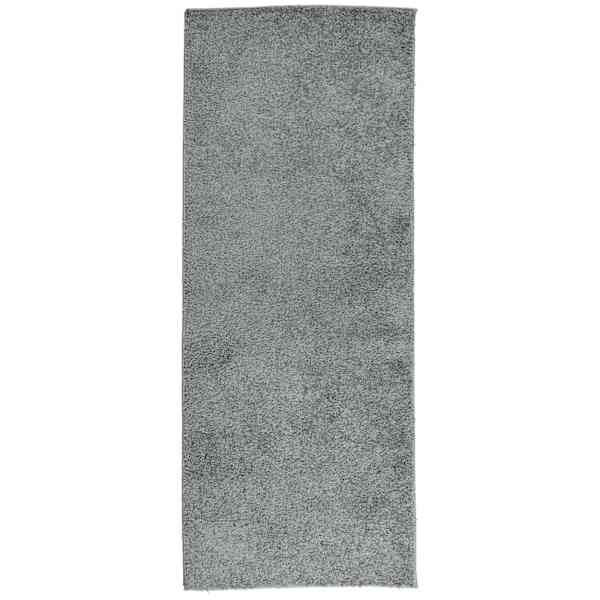 vidaXL k&otilde;rge narmaga Shaggy vaip, roheline, 80x200 cm