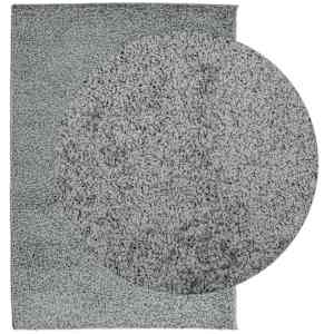 vidaXL Teppich Shaggy Hochflor Modern Gr&uuml;n 160x230 cm