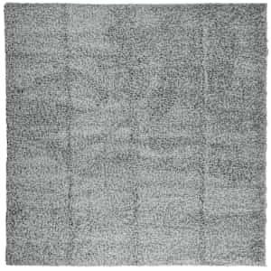 Koberec PAMPLONA s vysokým vlasem moderní zelený 200 x 200 cm - obrázek 2