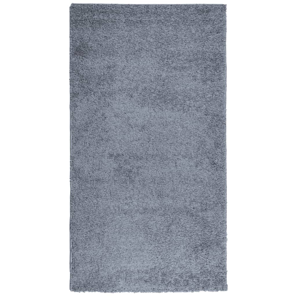 Thumbnail - vidaXL Teppich Shaggy Hochflor Modern Blau 60x110 cm