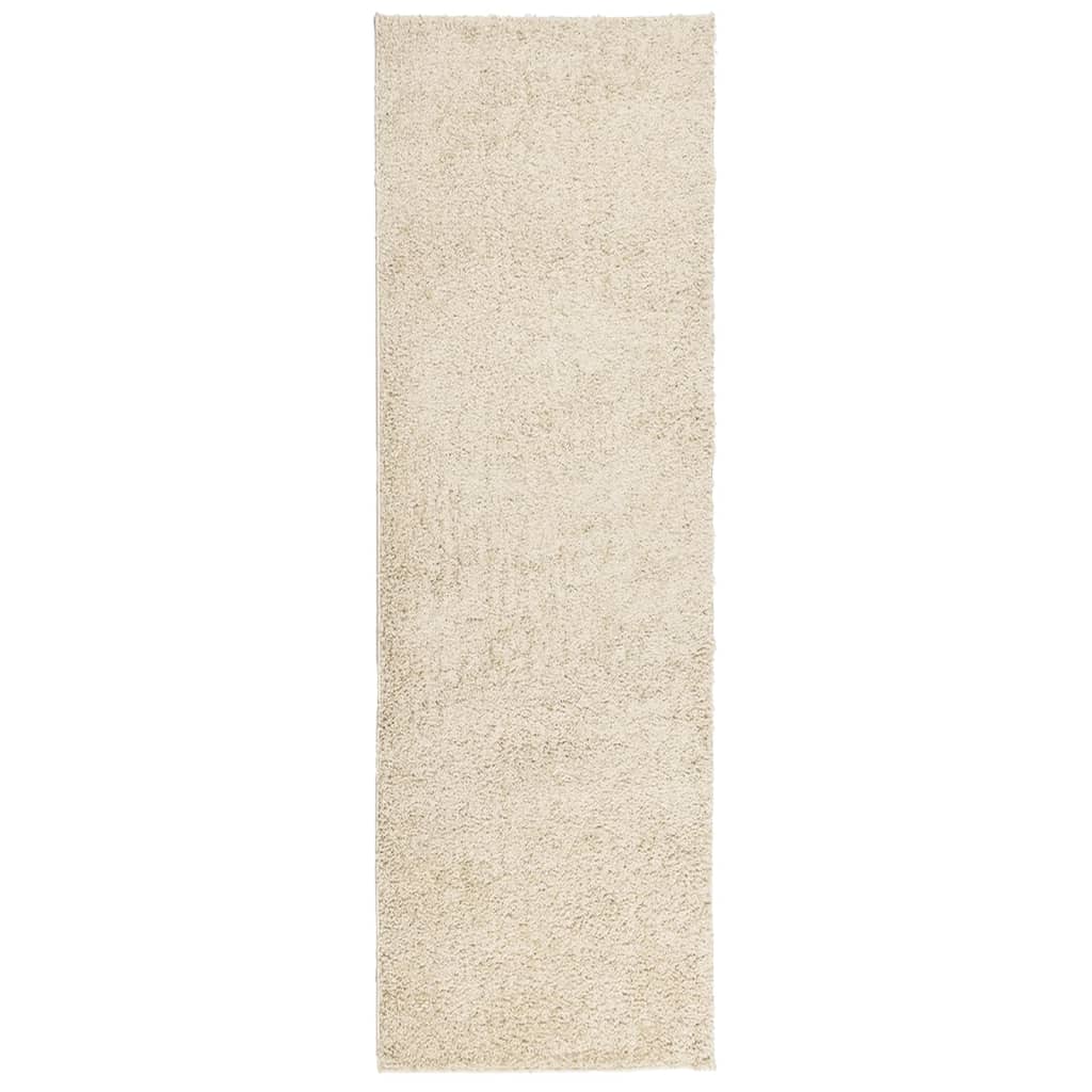 vidaXL Shaggy koberec PAMPLONA, vysoký vlas, moderný, zlatý 80x250 cm