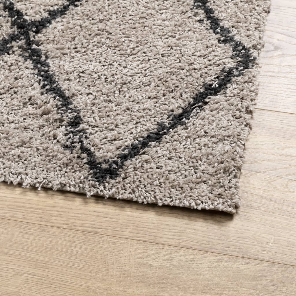 Shaggy Teppich Hochflor Bodenteppich Flächenteppich Flurteppich Modern vidaXL - Zdjęcie 20 z 66