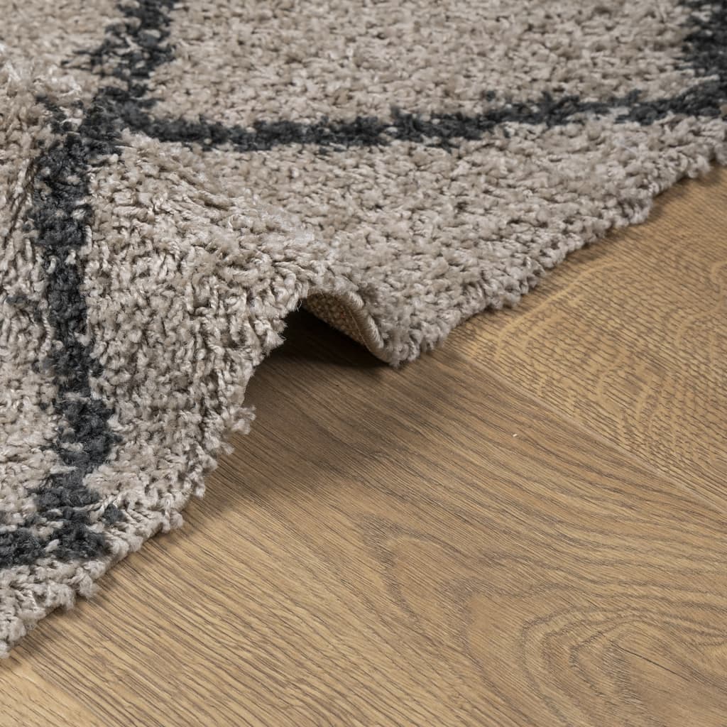 Shaggy Teppich Hochflor Bodenteppich Flächenteppich Flurteppich Modern vidaXL - Zdjęcie 22 z 66