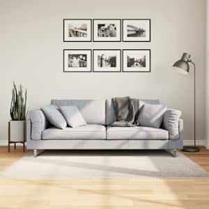 Koberec IZA krátký vlas skandinávský vzhled krémový 120x170 cm - obrázek 1
