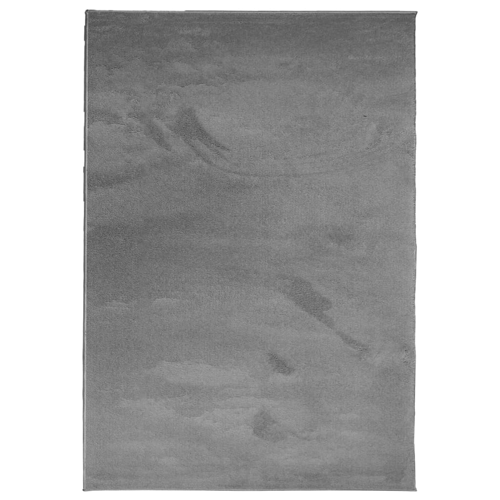 vidaXL Koberec OVIEDO krátký vlas antracitový 160 x 230 cm
