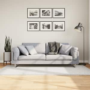 Koberec OVIEDO krátký vlas krémový 100 x 200 cm - obrázek 1