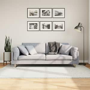 Koberec OVIEDO krátký vlas krémový 140 x 200 cm - obrázek 1