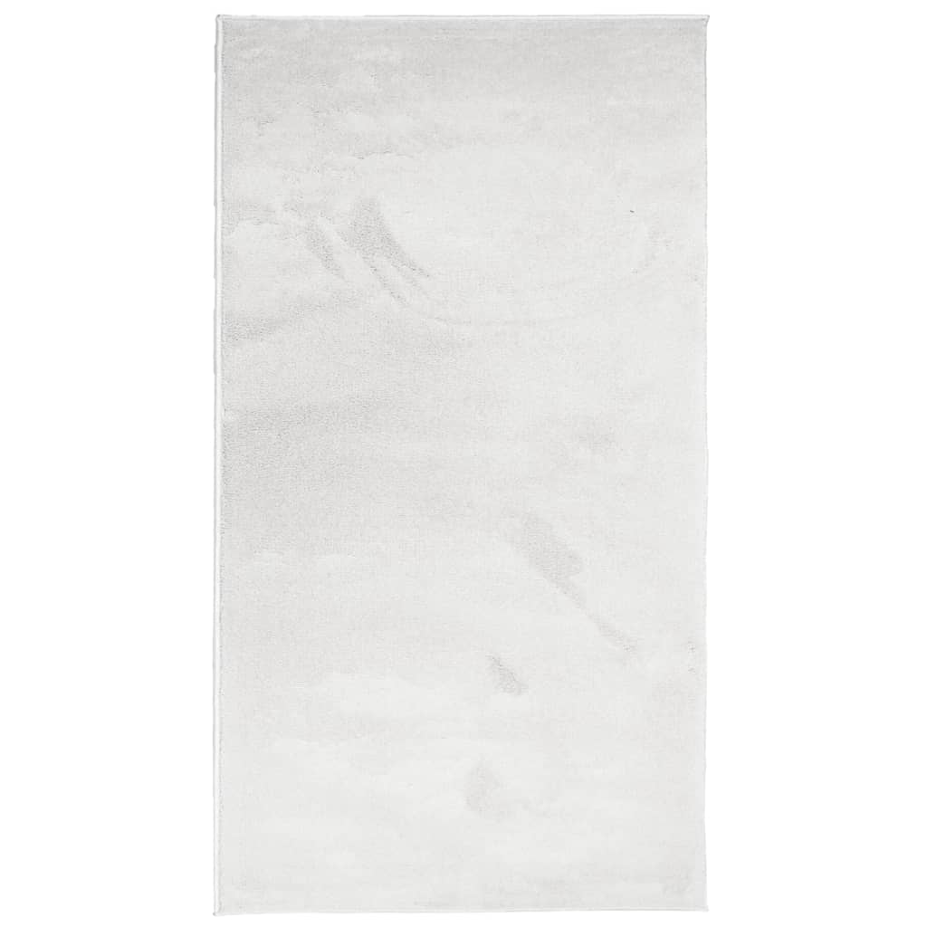vidaXL Koberec OVIEDO krátky vlas sivý 60x110 cm