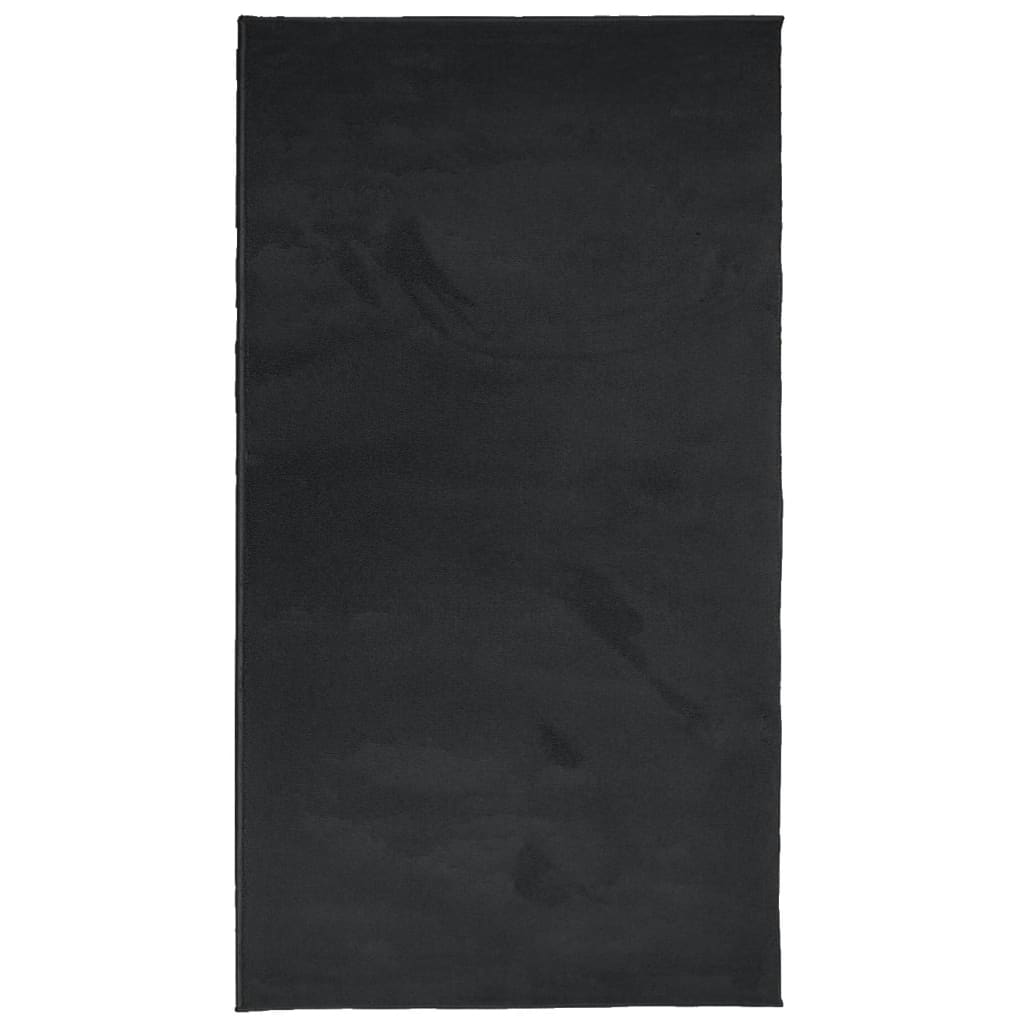 vidaXL Koberec OVIEDO krátký vlas černý 80 x 150 cm