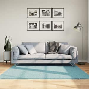 Koberec OVIEDO krátký vlas zelený 160 x 160 cm - obrázek 1