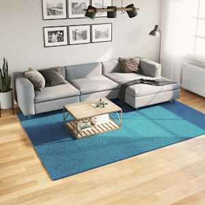 Preproga OVIEDO s kratkimi vlakni turkizna 200x280 cm