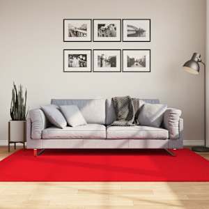 Koberec OVIEDO krátký vlas červený 140 x 200 cm - obrázek 1