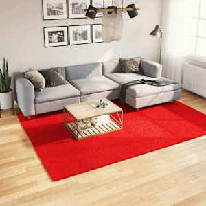 Koberec OVIEDO krátký vlas červený 200 x 280 cm - obrázek 1