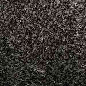 Koberec HUARTE vysokým vlasem lesklý vzhled antracit 140x200 cm - obrázek 9