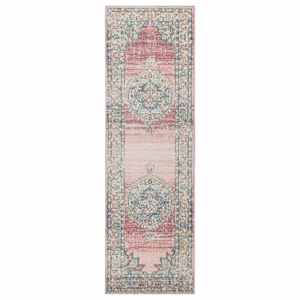 Koberec ARBIZU vnitřní i venkovní vintage design 80x250 cm - obrázek 2