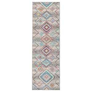 Koberec ARBIZU vnitřní i venkovní vintage design 80x250 cm - obrázek 2