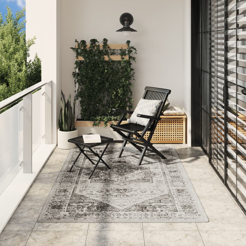 vidaXL Covor ARBIZU, interior/exterior, design vintage, 160x230 cm