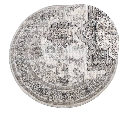 vidaXL Dywan ARBIZU do pomieszczeń i na zewnątrz, vintage, &Oslash; 200 cm