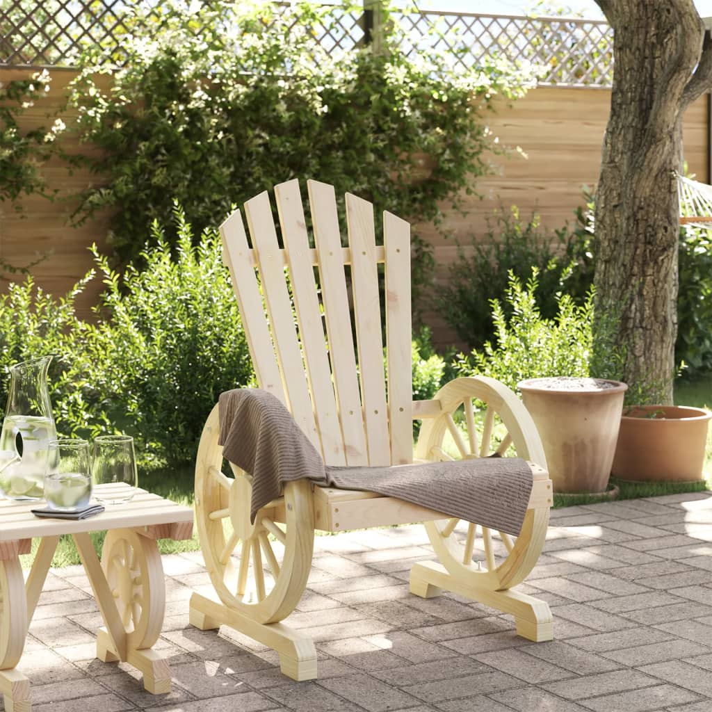 Thumbnail - vidaXL Adirondack-Gartenstuhl Massivholz Tanne