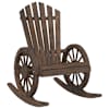 vidaXL aia Adirondack kiiktool, nulupuit