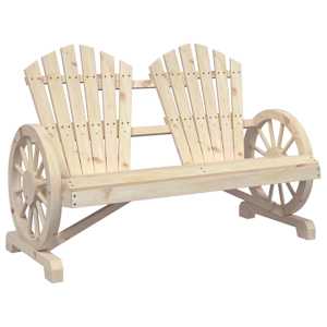 vidaXL 2-kohaline aia Adirondack tool, nulupuit