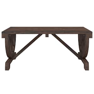 Zahradní konferenční stolek 90x50x40 cm masivní jedlové dřevo - obrázek 4