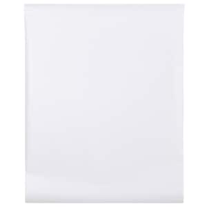 vidaXL aknakile, j&auml;&auml;tunud, valge, 45x1000 cm, PVC