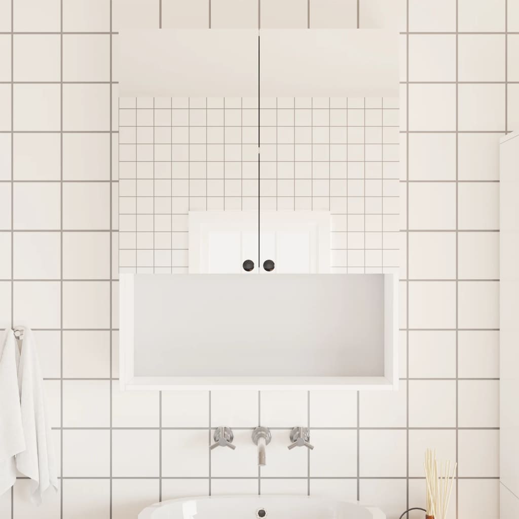 vidaXL Spiegelfolien 2 Stk. Selbstklebend 90x100 cm PET