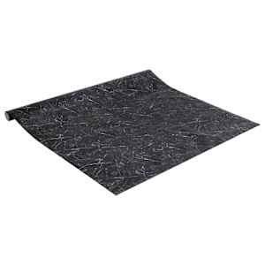 Tapeta na nábytek samolepicí mramorově černá 90 x 500 cm PVC - obrázek 4