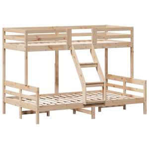 Patrová postel 80 x 200/120 x 200 cm masivní borové dřevo - obrázek 3