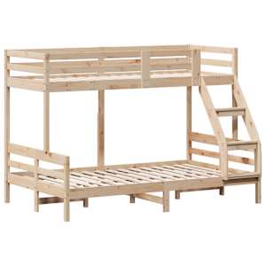 Patrová postel 80 x 200/120 x 200 cm masivní borové dřevo - obrázek 3
