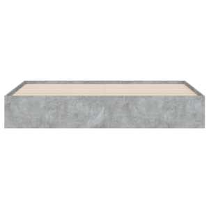 Rám postele se zásuvkami betonově šedý 180 x 200 cm kompozit - obrázek 6