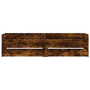 Rám postele se zásuvkami kouřový dub 75 x 190 cm Small Single - obrázek 6
