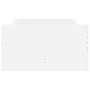 Rám postele se zásuvkami bílý 100 x 200 cm - obrázek 7