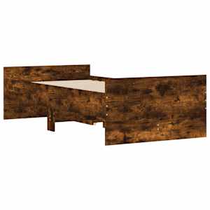Rám postele se zásuvkami kouřový dub 75 x 190 cm Small Single - obrázek 8