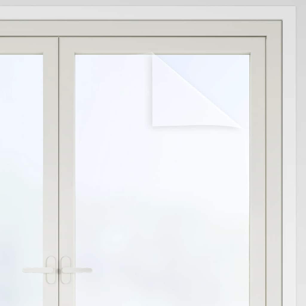 vidaXL Raamfolies 5 st statisch mat PVC wit, foto 4