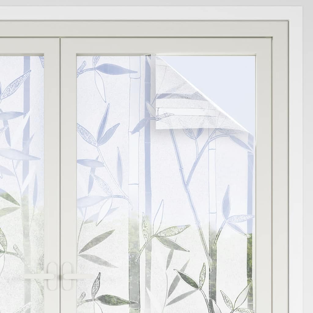 Thumbnail - vidaXL Fensterfolien 2 Stk. Matt Bambus-Muster PVC