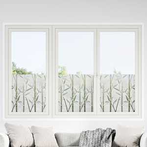 Okenska folija 2 kosa matirana vzorec bambusa PVC