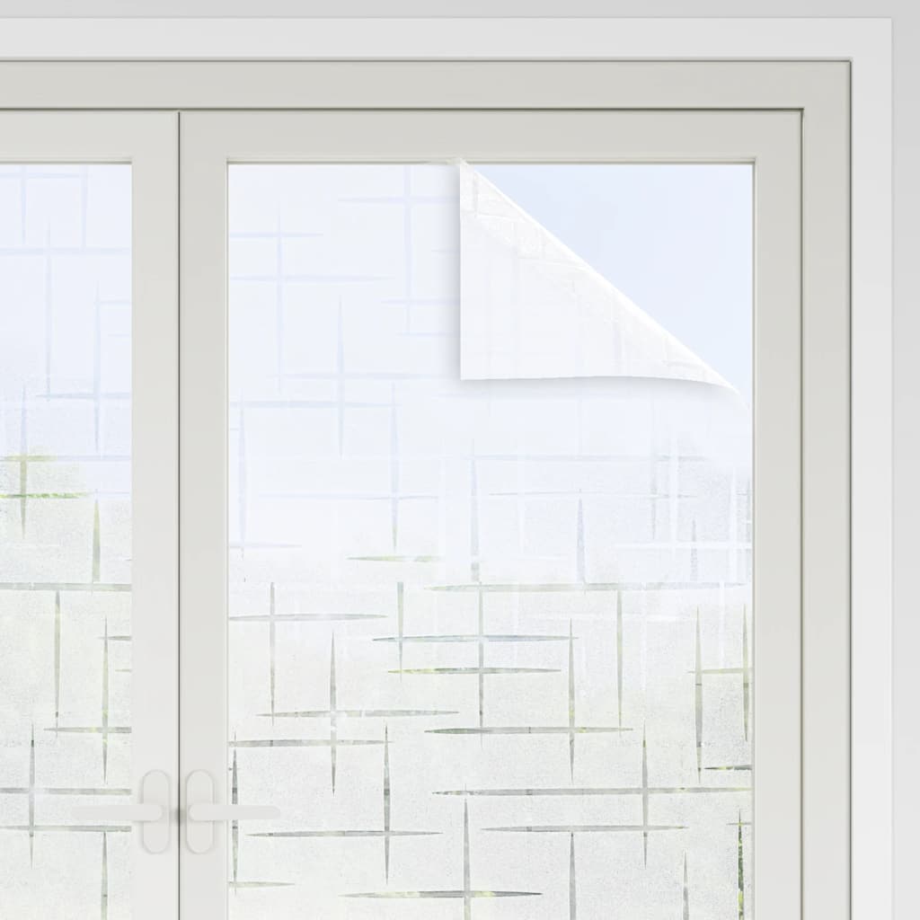 Thumbnail - vidaXL Fensterfolien 2 Stk. Matt Sternen-Muster PVC