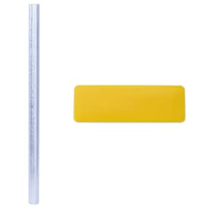 Okenní fólie 3 ks matné 3D vzor duhy PVC - obrázek 7