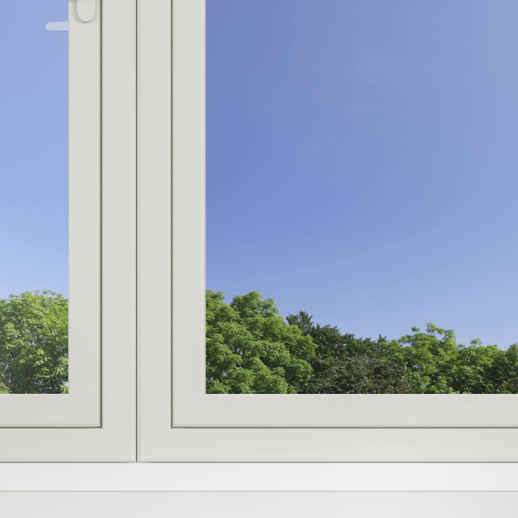 vidaXL - Zonnefolies - 3 - st - statisch - reflecterend - PVC - zilverkleurig