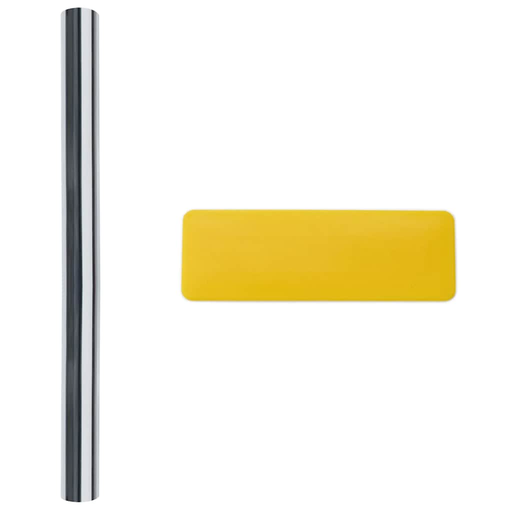 solfilm 3 stk. reflekterende effekt PVC sølvfarvet 8 8721012251106 g en hd 7