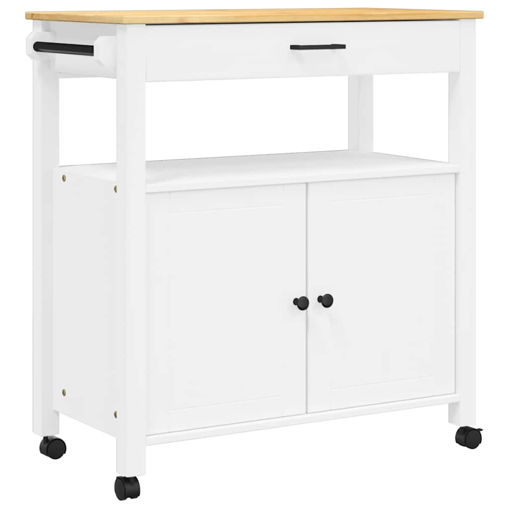vidaXL Kuchyňský vozík MONZA 84 x 40 x 90 cm masivní borové dřevo