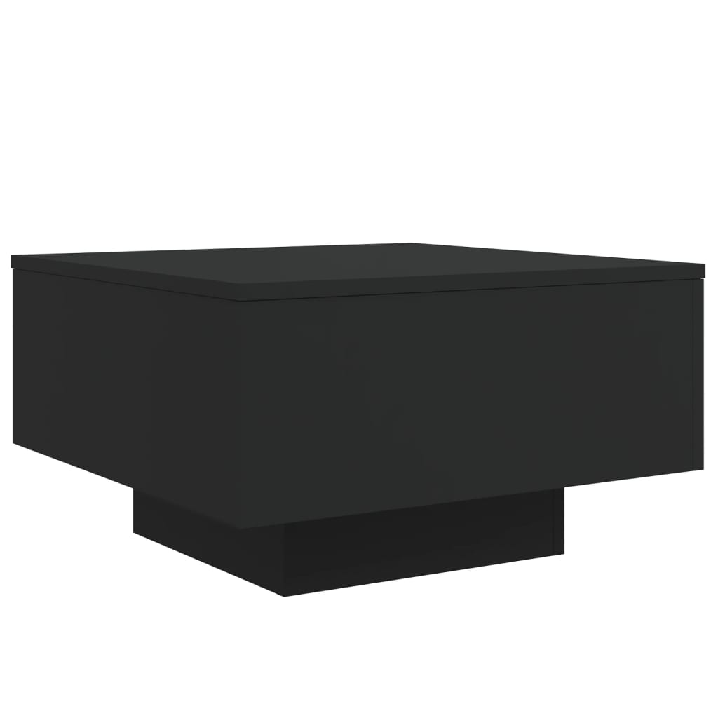 vidaXL Konferenční stolek černý 55 x 55 x 31 cm kompozitní dřevo