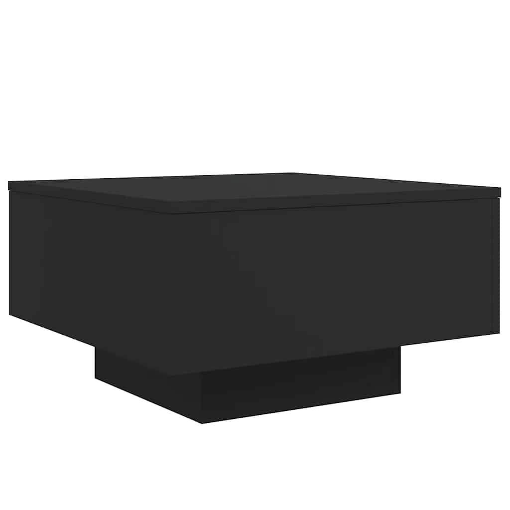 vidaXL Konferenční stolek černý 55 x 55 x 31 cm kompozitní dřevo