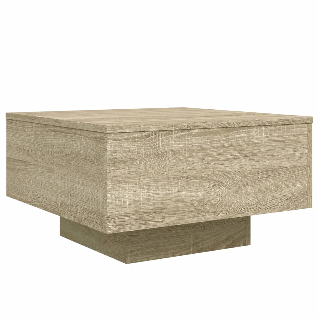 vidaXL Konferenční stolek dub sonoma 55 x 55 x 31 cm kompozitní dřevo