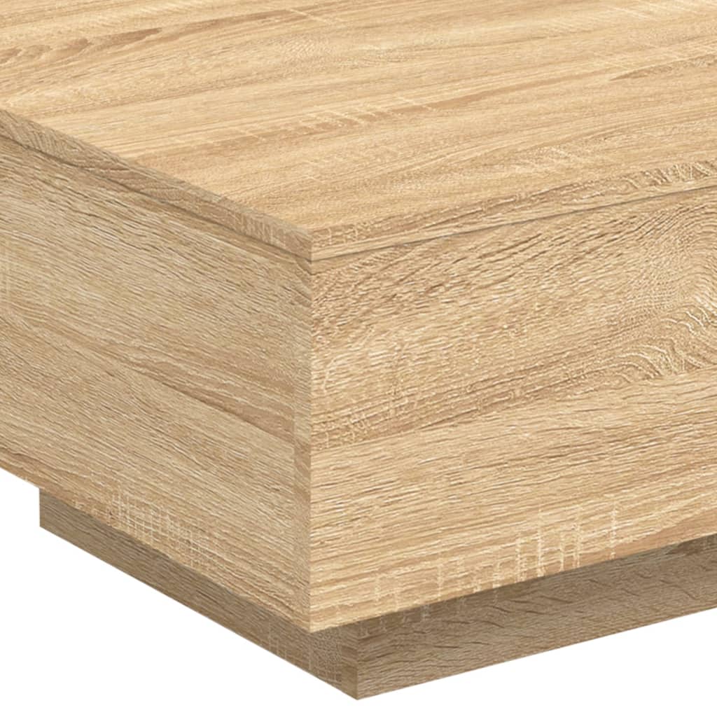 Couchtisch Sonoma-Eiche 55x55x31 cm Holzwerkstoff