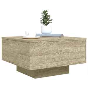 Konferenční stolek dub sonoma 55 x 55 x 31 cm kompozitní dřevo - obrázek 4