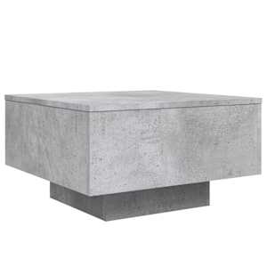 Konferenční stolek betonově šedý 55x55x31 cm kompozitní dřevo - obrázek 2