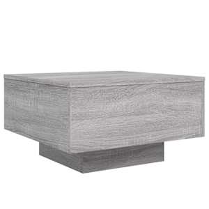 Konferenční stolek šedý sonoma 55 x 55 x 31 cm kompozitní dřevo - obrázek 2
